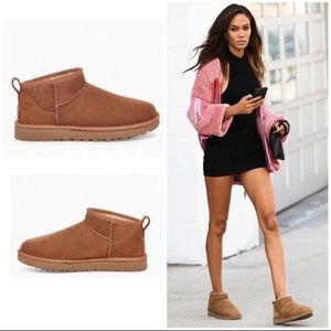UGG ULTRA MINI SIZE 6 CHESTNUT